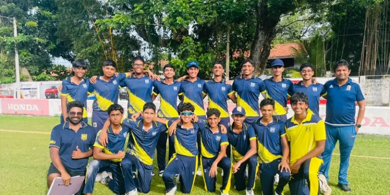 Cricket Team Finish 2 nd in COMBOS
