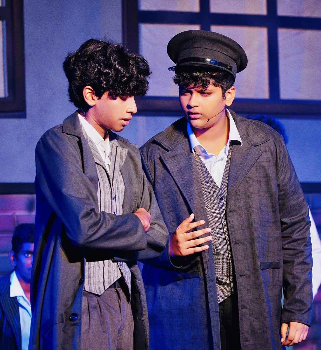 Drama performance at Elizabeth Moir School